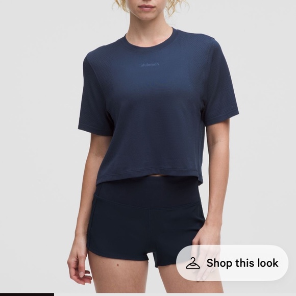 Lululemon Swiftly High-Low Cropped short sleeve 10 - Picture 1 of 5